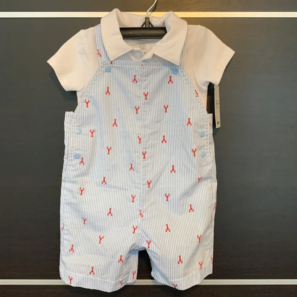 Just One You by Carter’s Lobster Striped Set